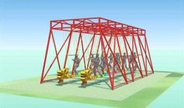 网红大秋千,挑战极限的空中乐园